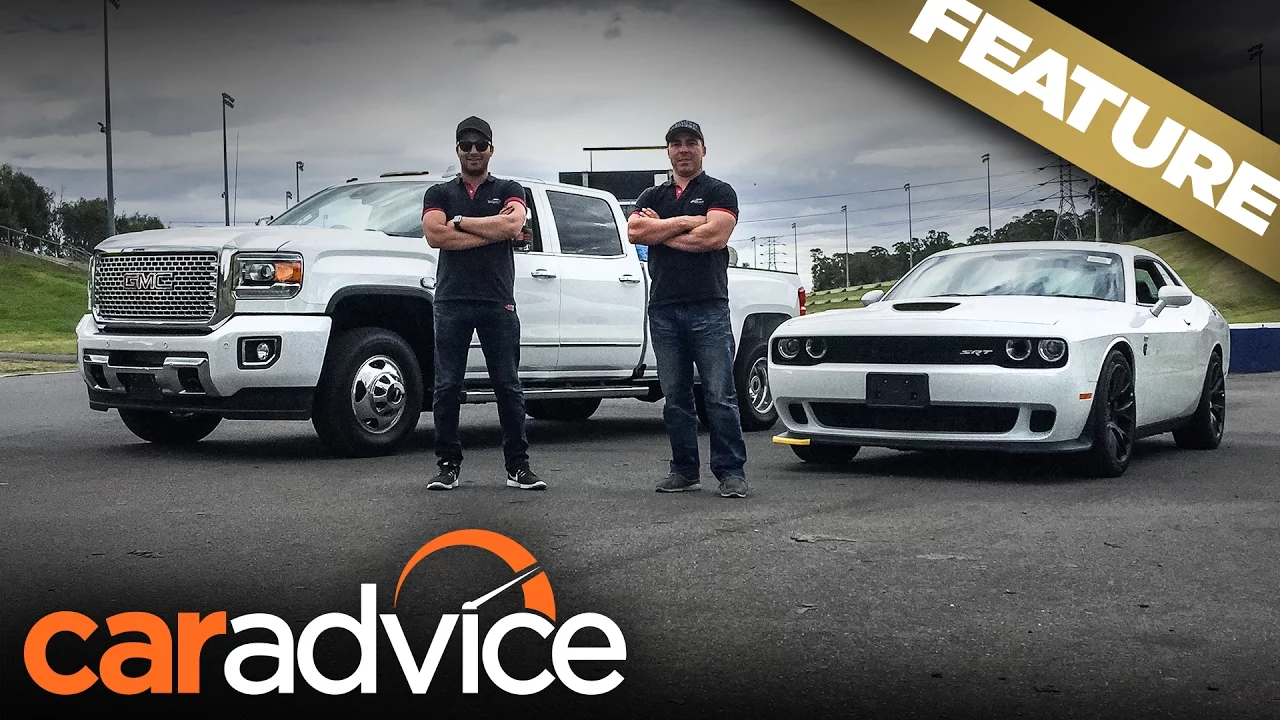 American muscle and Australian compliance testing... at the drags | A CarAdvice Feature