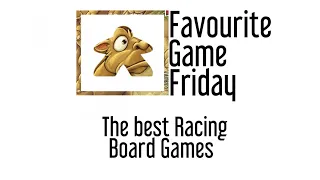 Favourite Game Friday - Favourite Racing Game
