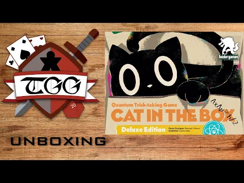 Cat in the Box Board Game Unboxing