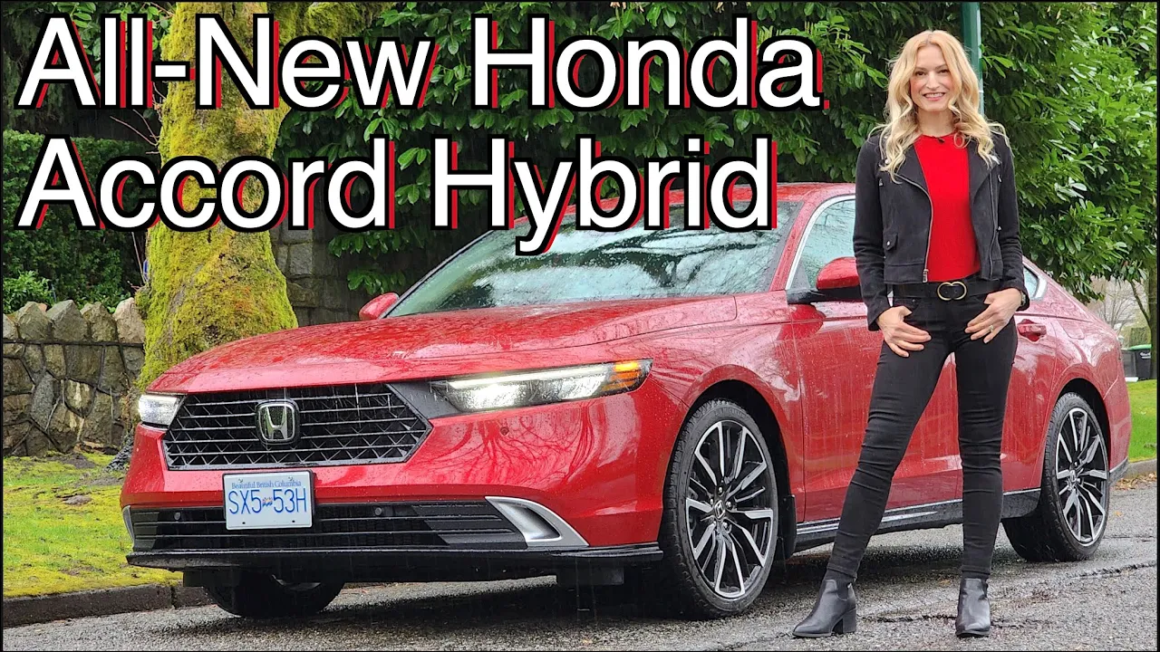 2023 Honda Accord hybrid review // Some strange packaging....