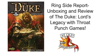 Ring Side Report-Board Game Review of The Duke: Lord's Legacy