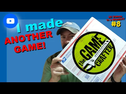 Unboxing Another One of My Games from The Game Crafter - Introducing Winged Boot!