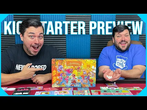 Macaraccoon | Kickstarter Preview | Board Game Preview