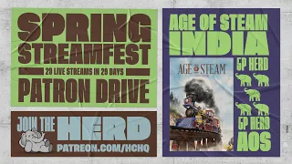 Age of Steam - India - 5p Teaching, Play-through, & Round table by Heavy Cardboard