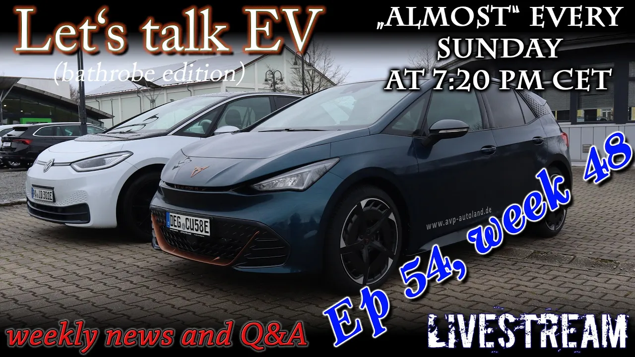 (live) Let's talk EV - Cupra Born