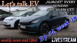 (live) Let's talk EV - Cupra Born