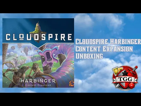 Cloudspire Harbinger Content Expansion Unboxing | New Factions & Components
