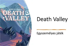 Robert SoloPlay - Death Valley - Egyszemélyes játék