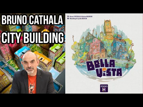 Bella Vista Review - Bruno Cathala City Building Game!