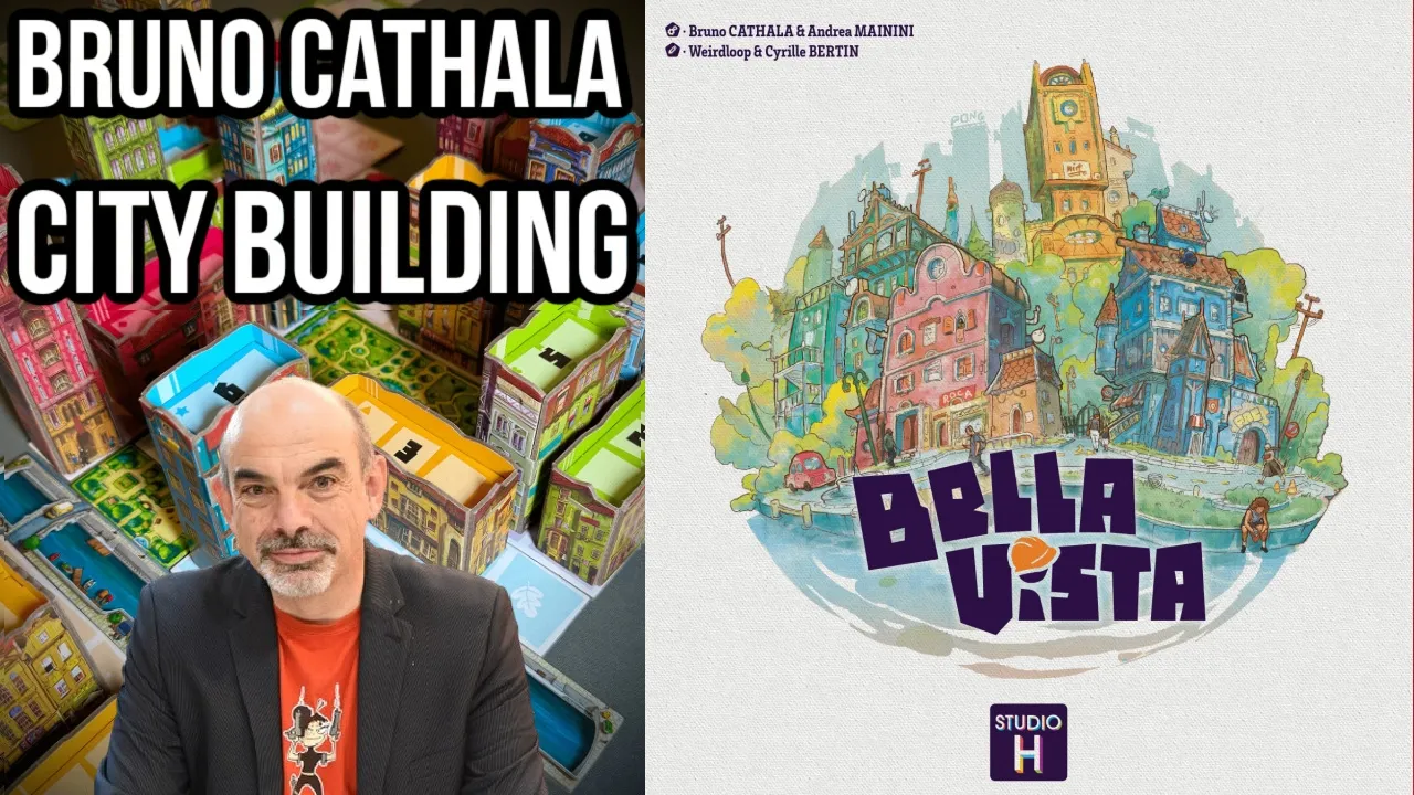 Bella Vista Review - Bruno Cathala City Building Game!