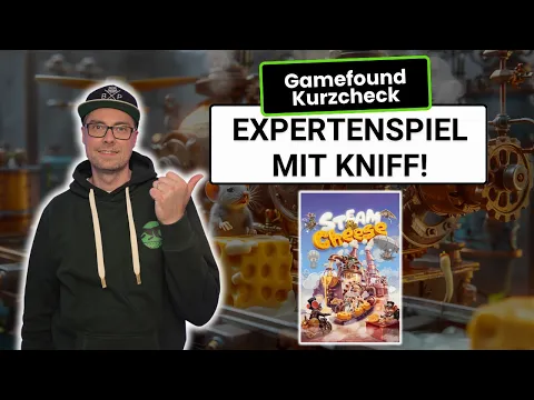 Gamefound Kurzcheck - "Steam & Cheese" - Expertenspiel mit Würfeleinsetzmechanik