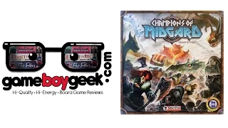 Champions of Midgard Review with the Game Boy Geek