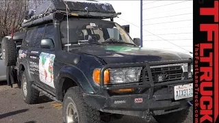 Driving halfway around the world in a 80 Series Toyota Land Cruiser