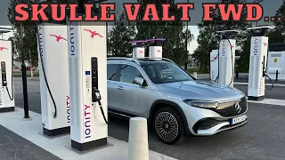 Mercedes EQB 300 (2024) - Räckvidd och laddtest | Elbilsmagasinet