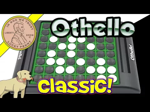 How To Play The Game Othello The Classic Strategy Game - Man Vs. Dog - Family Game Review