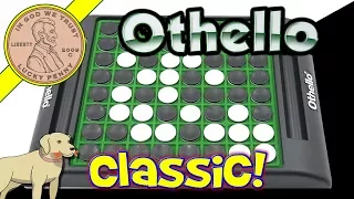 How To Play The Game Othello The Classic Strategy Game - Man Vs. Dog - Family Game Review