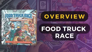 [Kickstarter Preview] Food Truck Race Board Game Overview | DaniCha