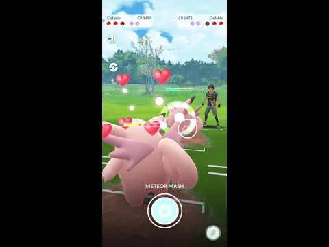 BEST CLEFABLE IN THESE GAME POKEMON GO GO BATTLE LEAGUE CONSECUTIVE WIN