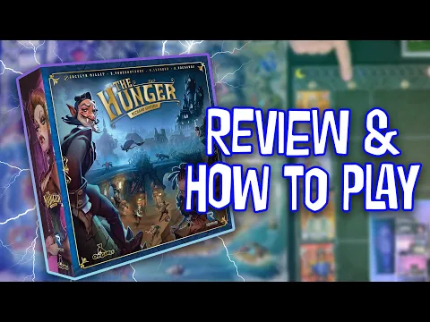 The Hunger Review and How to Play | Deck-building and Push Your Luck with Vampires!