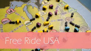 Free Ride USA - A Board Game Review Review