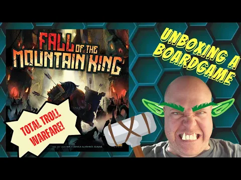 Unboxing Fall Of The Mountain King Full Kickstarter Edition Zug Zug!