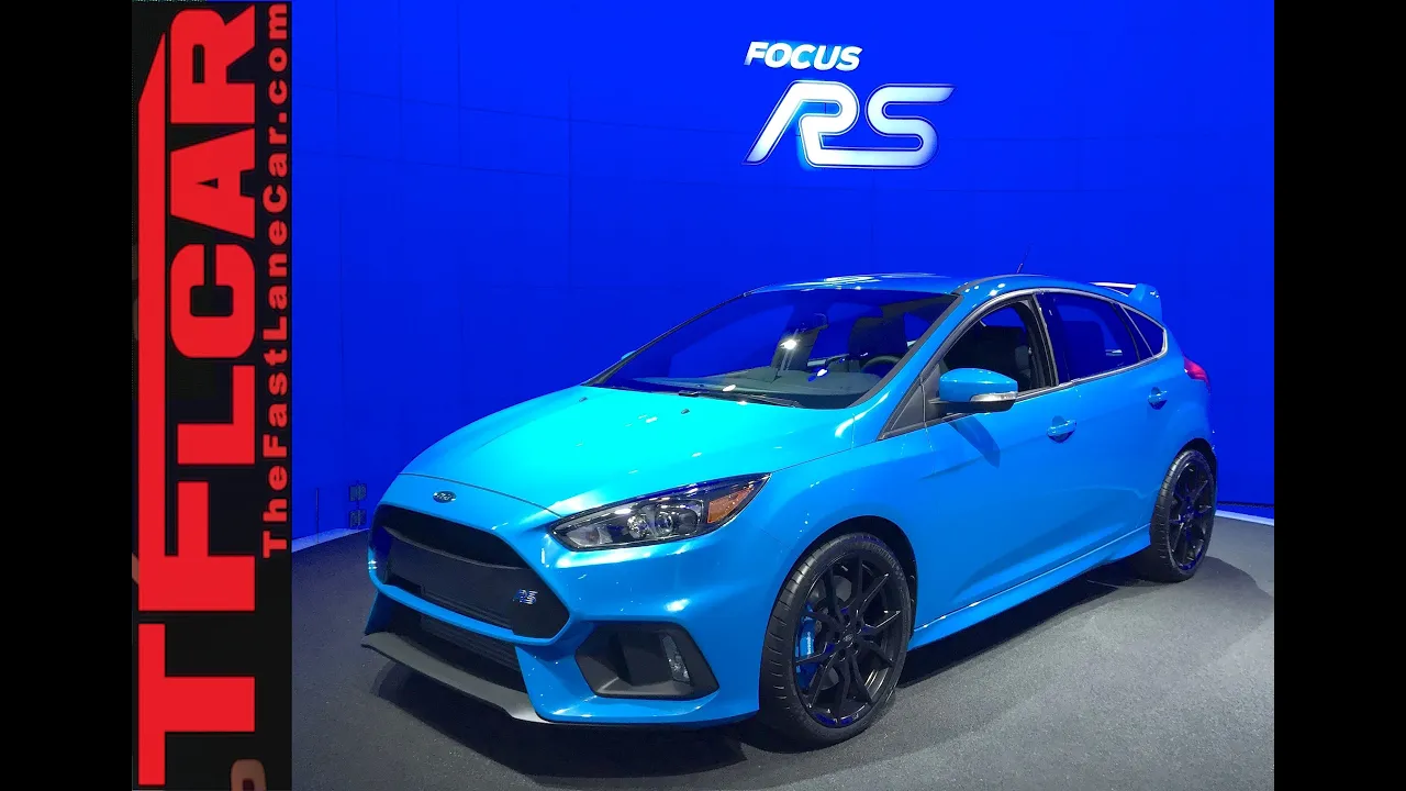 2016 Ford Focus RS: 2015 New York Auto Show One Take