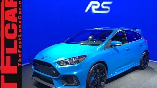 2016 Ford Focus RS: 2015 New York Auto Show One Take