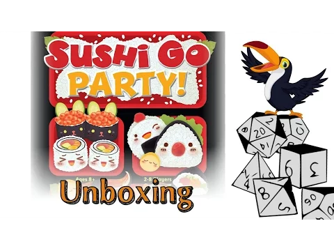 Sushi Go Party - Unboxing