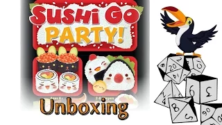 Sushi Go Party - Unboxing