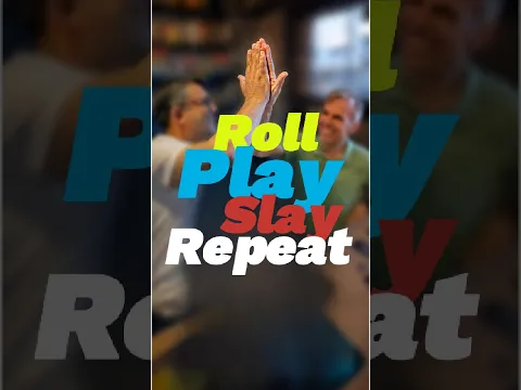 Roll Play Slay Repeat! #gamenight #partygames #cardgames #tabletopgames #boardgames #funtimes