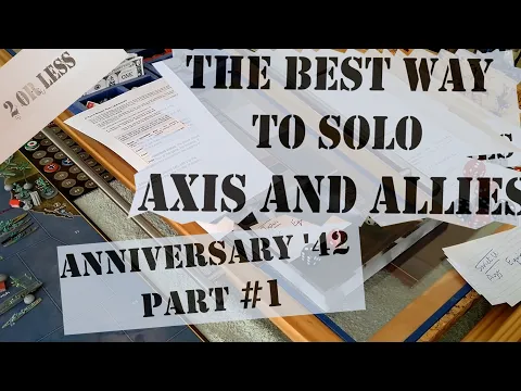 The Best Way To Solo Axis and Allies Part 1