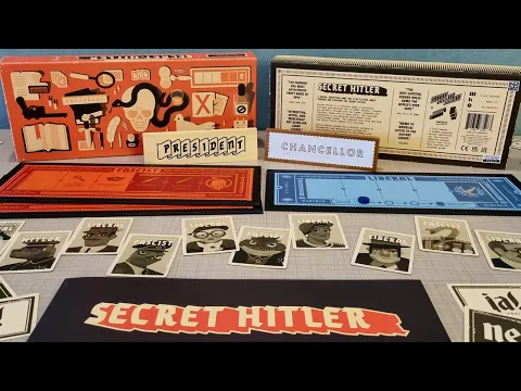 Secret Hitler Board Game - Unboxed!