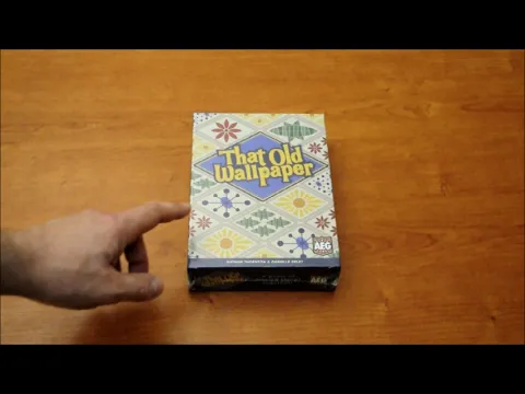 That old wallpaper - Intro y unboxing