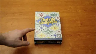 That old wallpaper - Intro y unboxing