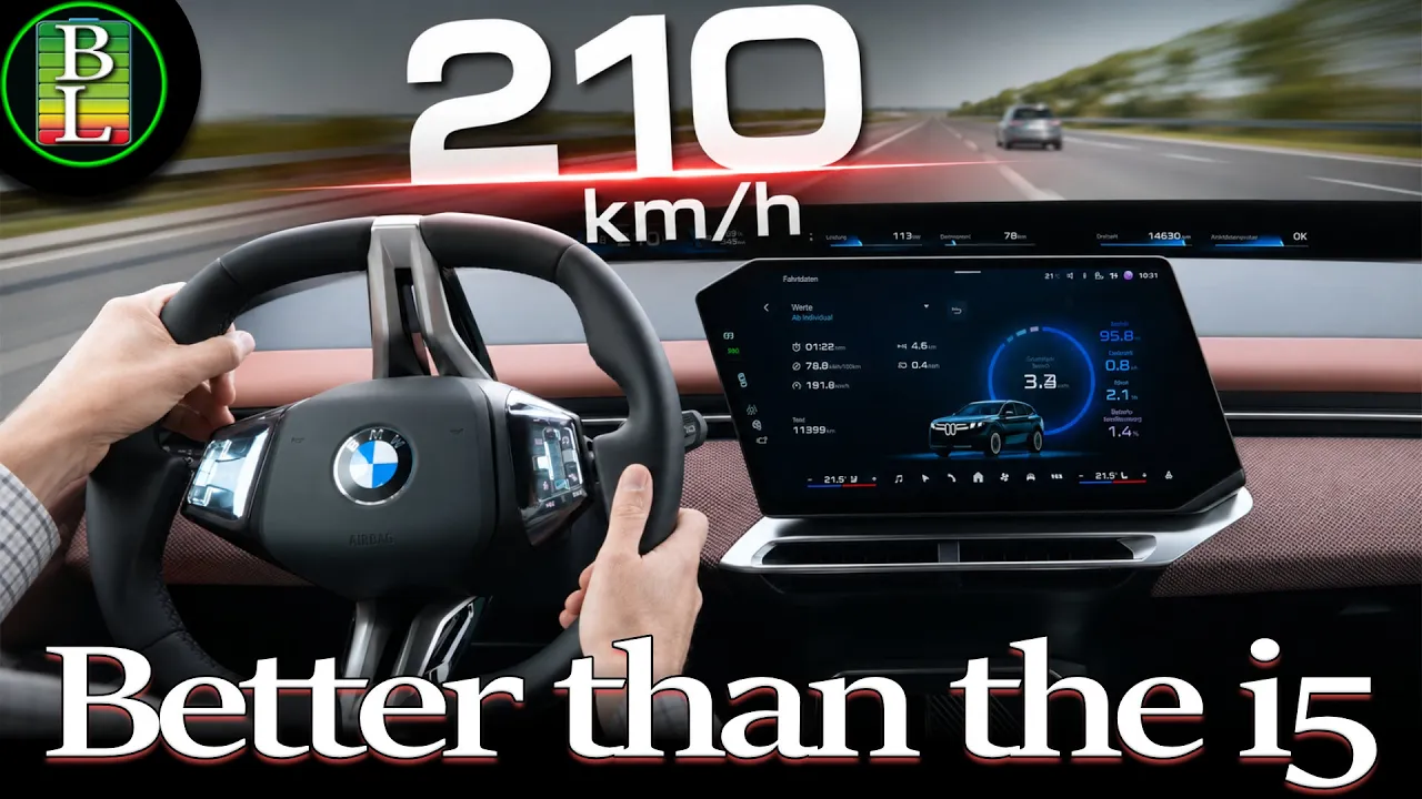 BMW iX3 xDrive50 210 km/h (130 mph) Autobahn Test | Top Speed, Consumption & High-Speed Review