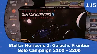 Stellar Horizons 2 - Solo Campaign Part 1 | 115 | CulBlu and Cardboard