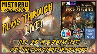 Mista Rau Gaming LIVE! Res Arcana