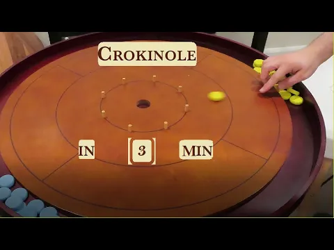 Crokinole Board Game in 3 minutes