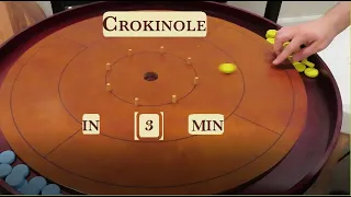 Crokinole Board Game in 3 minutes
