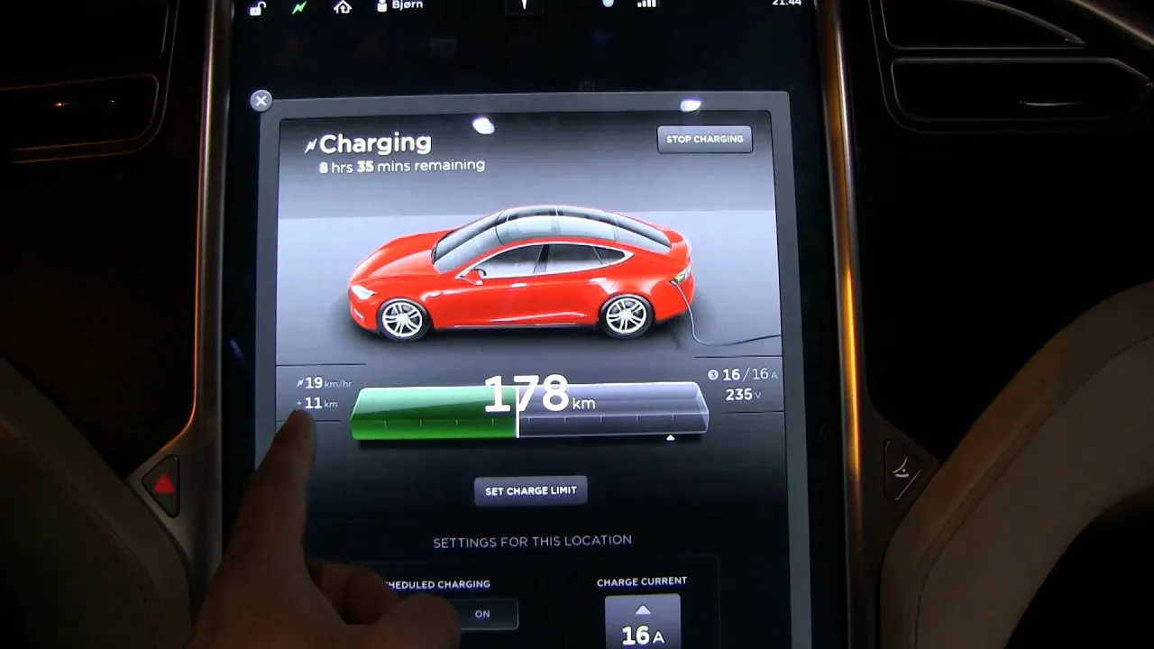 230V 3-phase charging on Tesla