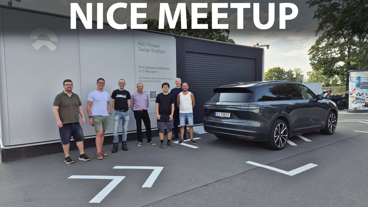 Nio EL8 Europe road trip part 8 - Meetup in Berlin