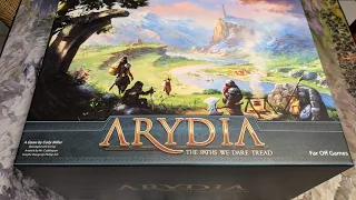 Arydia: The Paths We Dare Tread All-in Unboxing (deutsch/german)