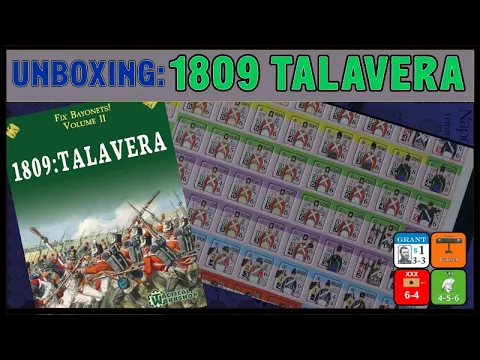 1809 Talavera Unboxing (Tactical Workshop)