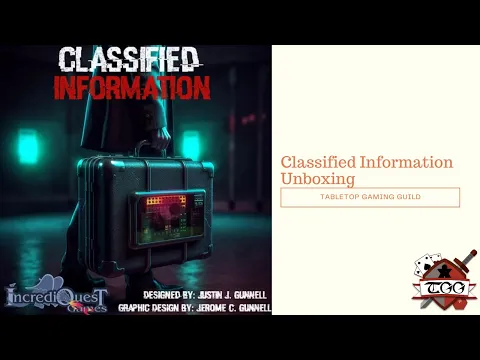 Classified Information Kickstarter Exclusives Unboxing