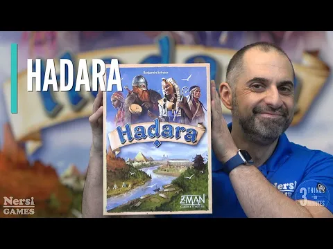 3 Things in 3 Minutes 63 - Hadara