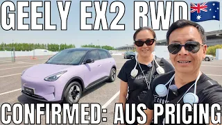 2026 Geely EX2 Australia: Confirmed Pricing and Specs vs BYD Atto 1