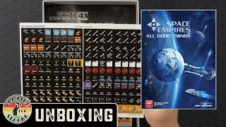 Space Empires: All Good Things Unboxing - Playing for Second
