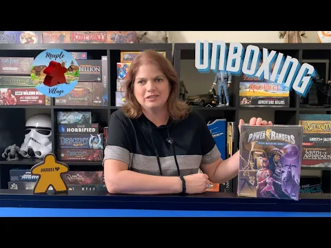 Power Rangers Deck Building Game Unboxing