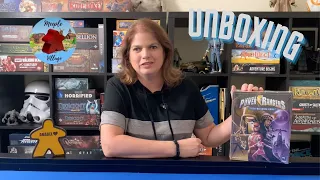 Power Rangers Deck Building Game Unboxing