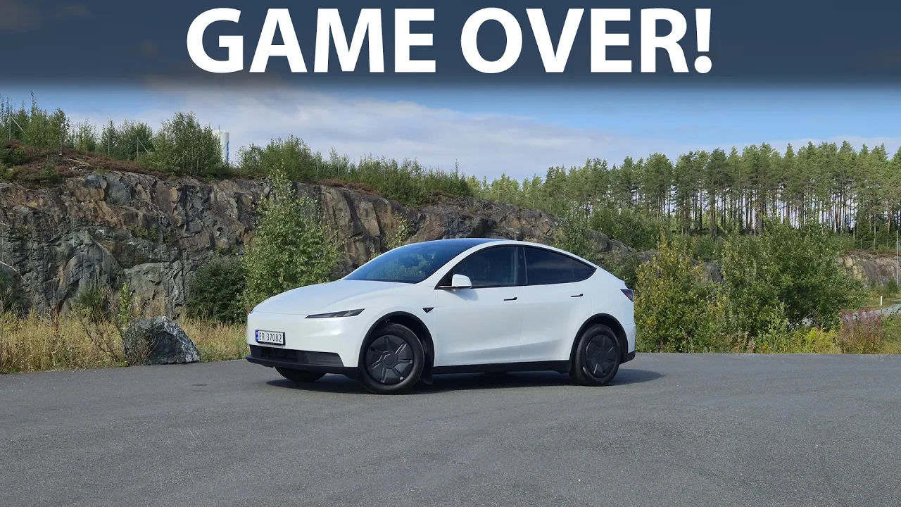 Tesla Model Y Standard range test